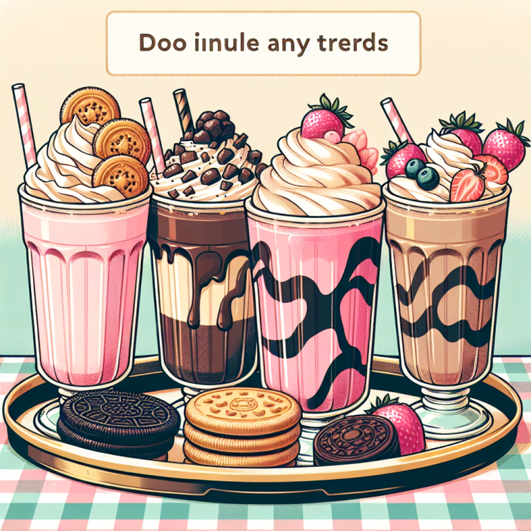 Dairy Queen Shakes Menu