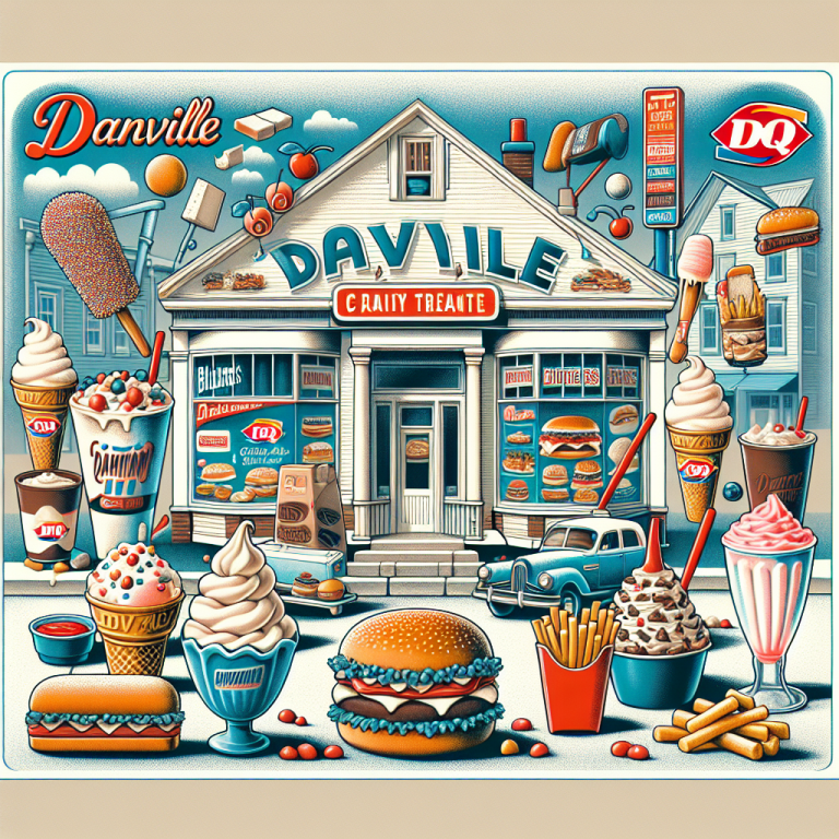 Dairy Queen Danville Menu