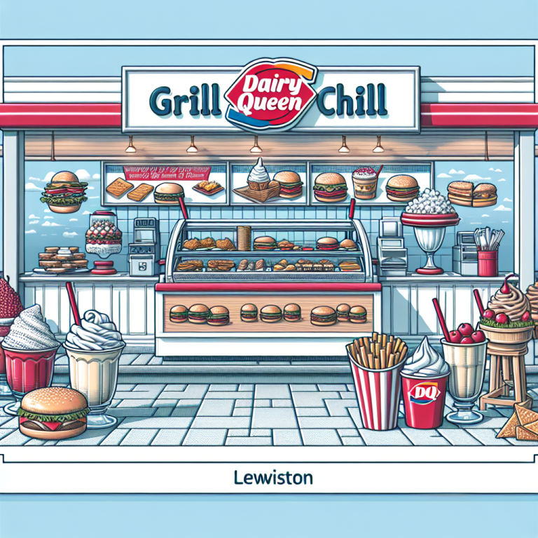 Dairy Queen Grill And Chill Lewiston Menu