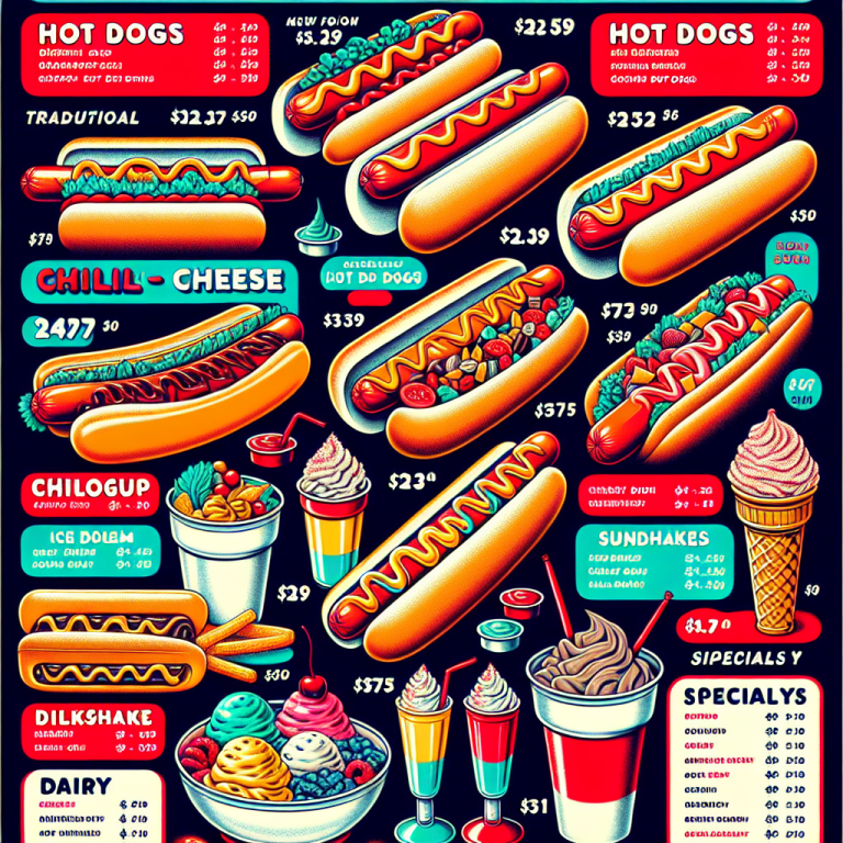 Dairy Queen Hot Dog Menu With Prices