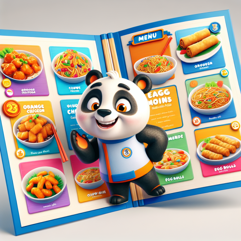 Panda Express Kids Menu