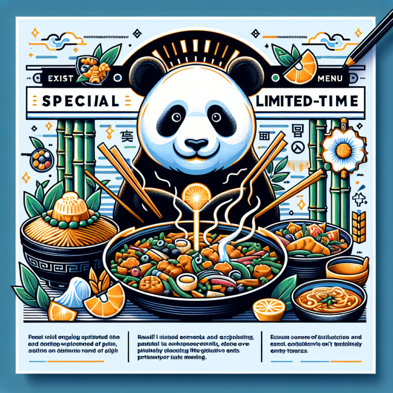 Panda Express Limited Time Menu