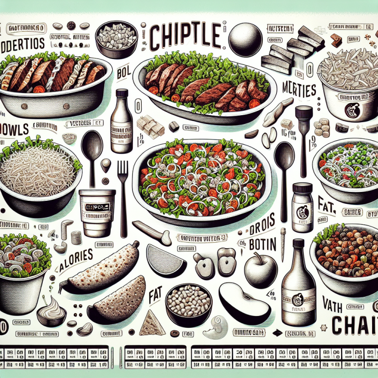 Chipotle Menu Nutrition