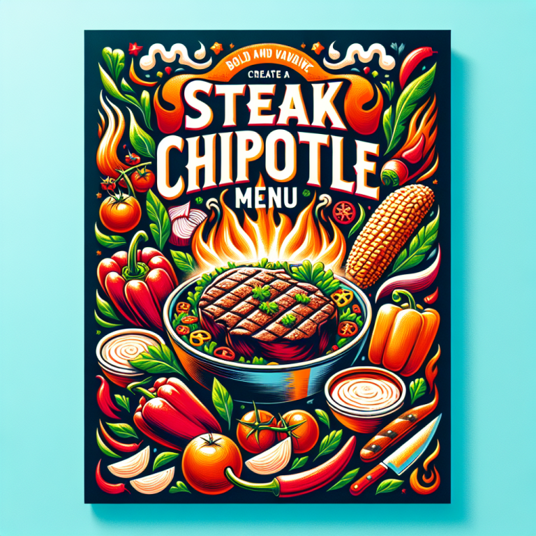 Steak Chipotle Menu