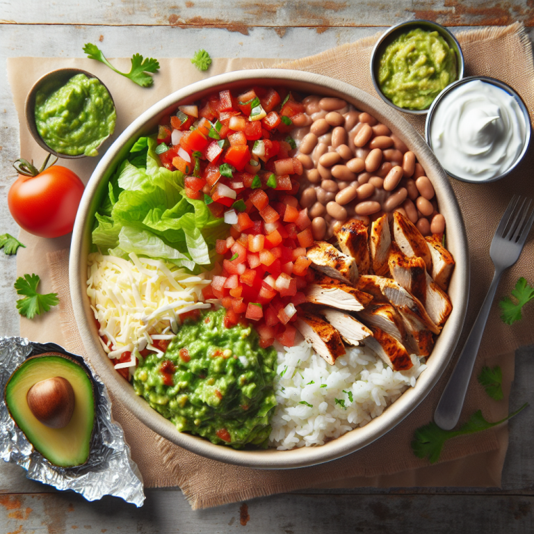 Burrito Bowl Chipotle Menu