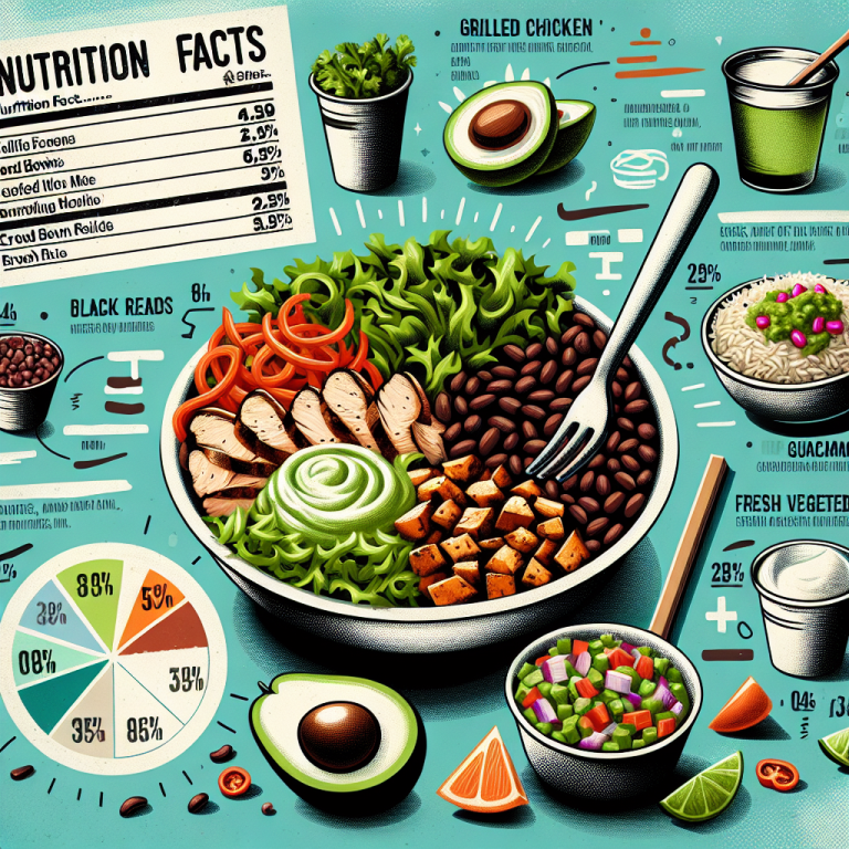 Chipotle Restaurant Menu Nutrition