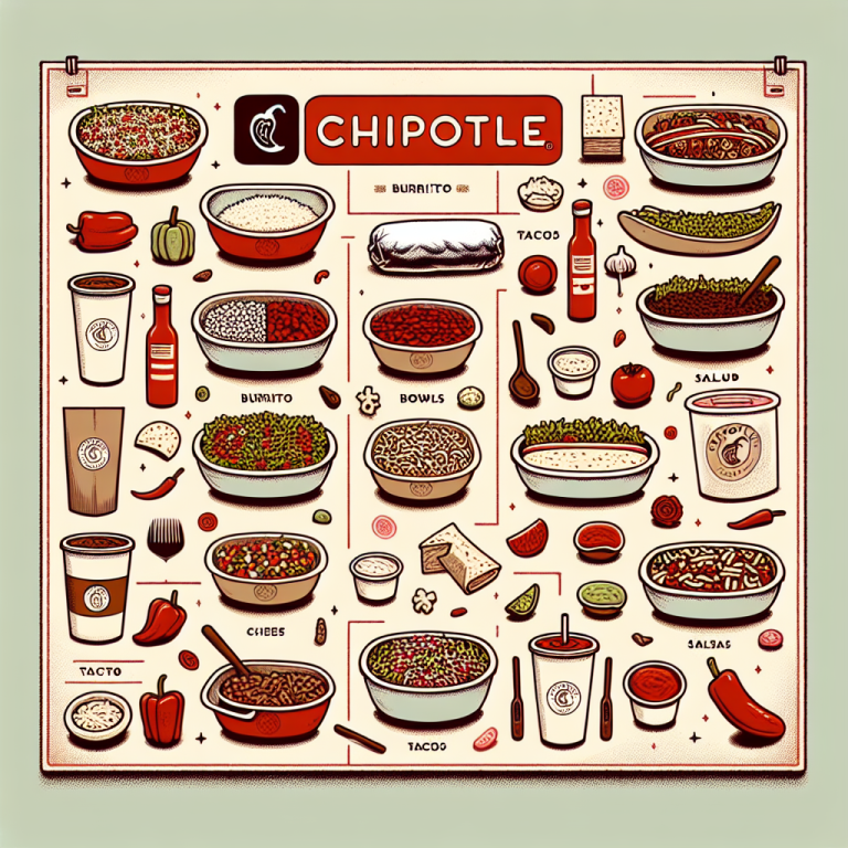 Chipotle Menu Board