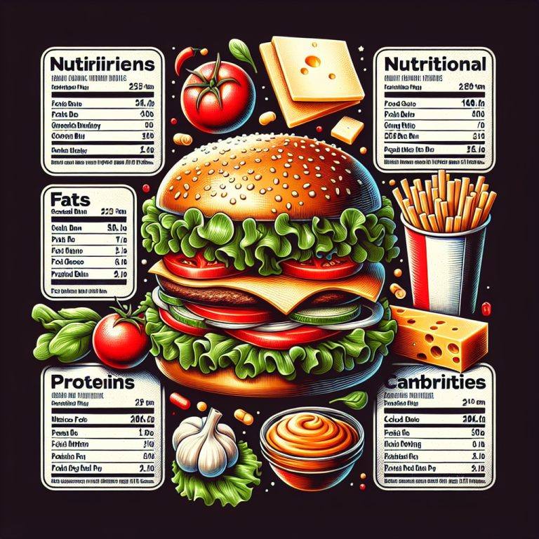 Burger King Menu Nutrition