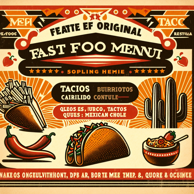 Original Del Taco Menu