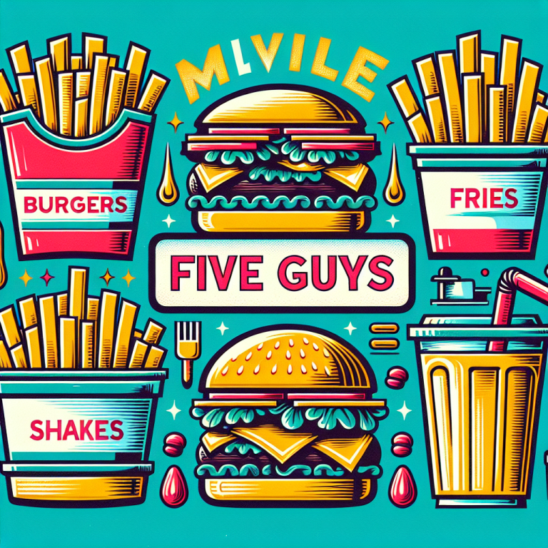 Five Guys Millville Menu