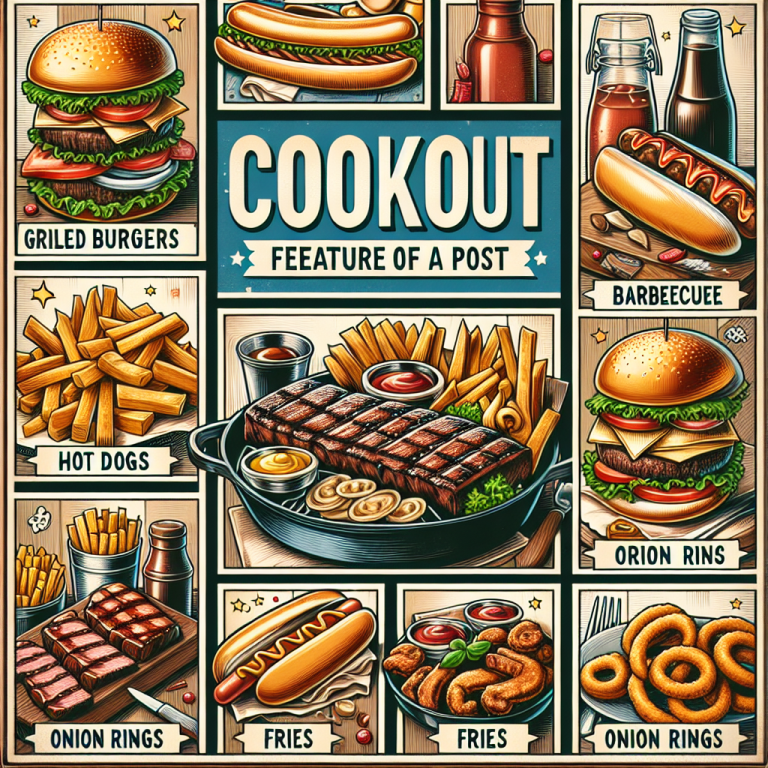 Cookout Restaurant Menu