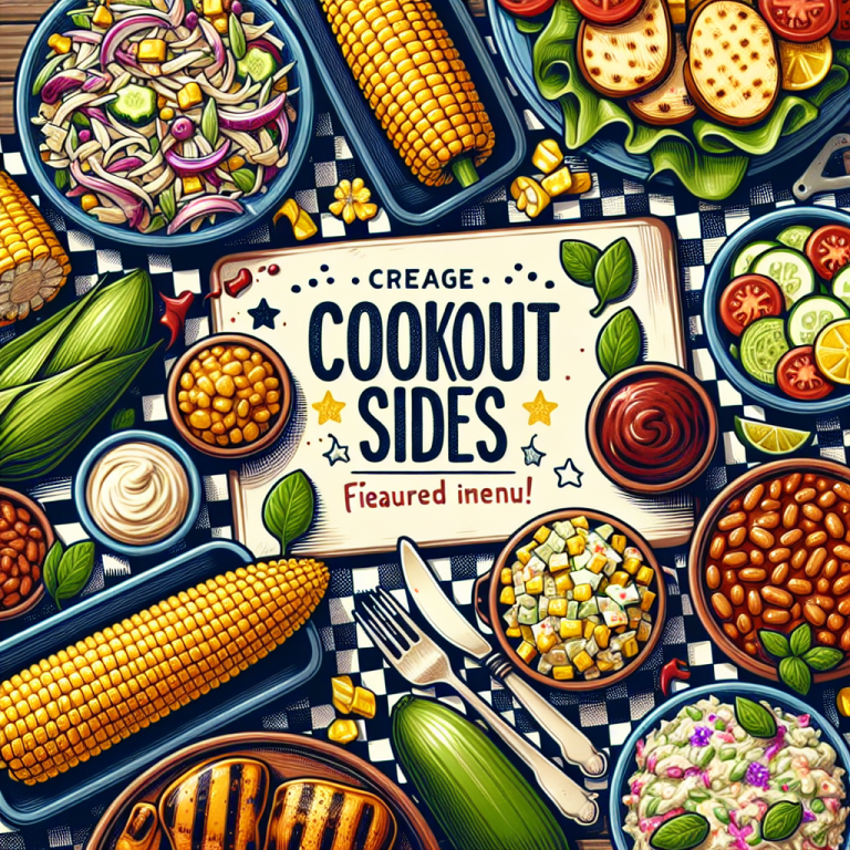 Cookout Sides Menu