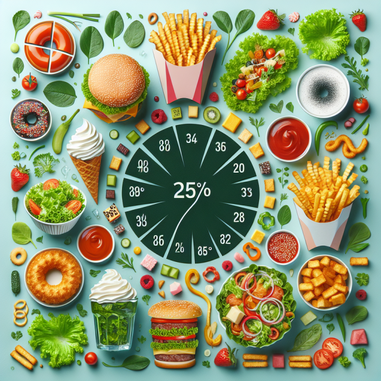 Wendyʼs Calorie Menu