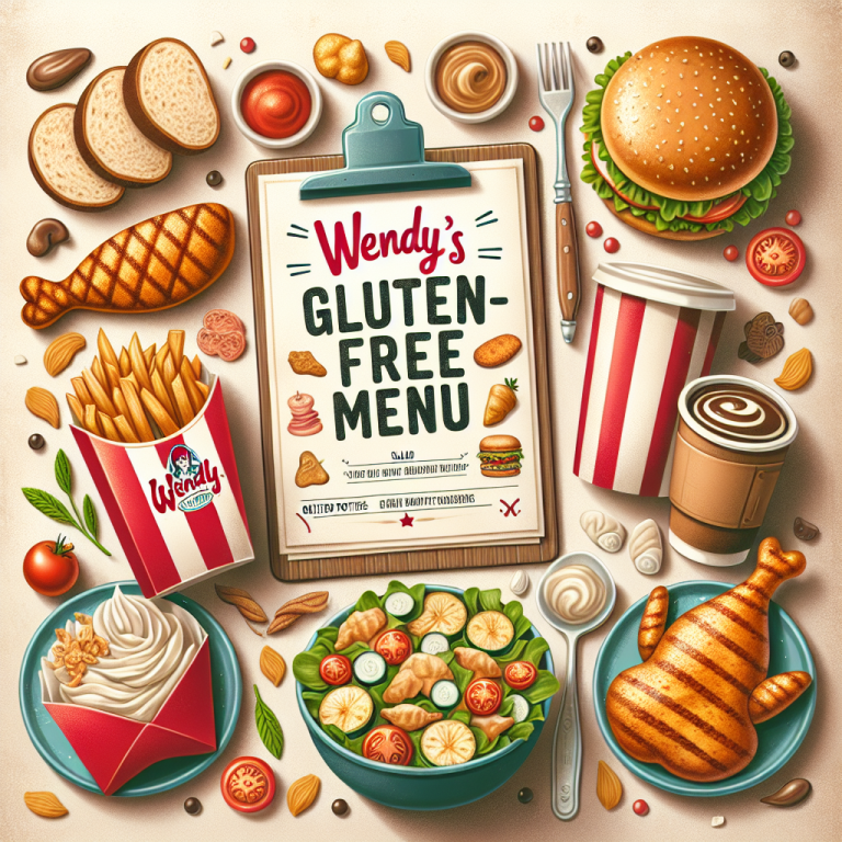 Wendyʼs Gluten-Free Menu