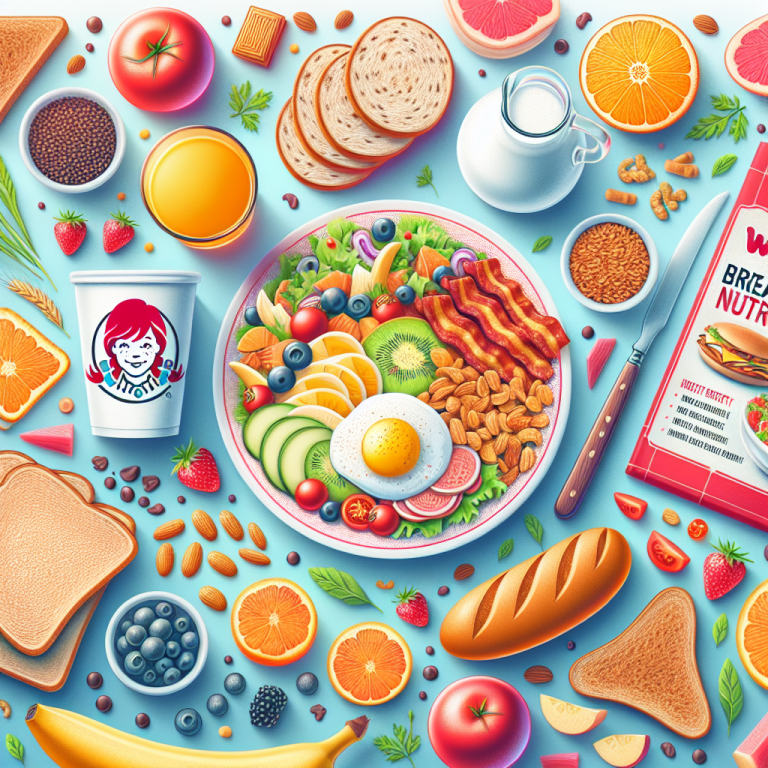 WendyʼS Breakfast Menu Nutrition