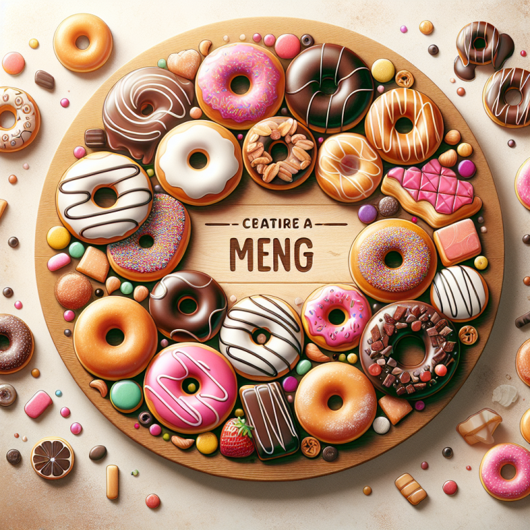 Krispy Kreme Donuts Menu