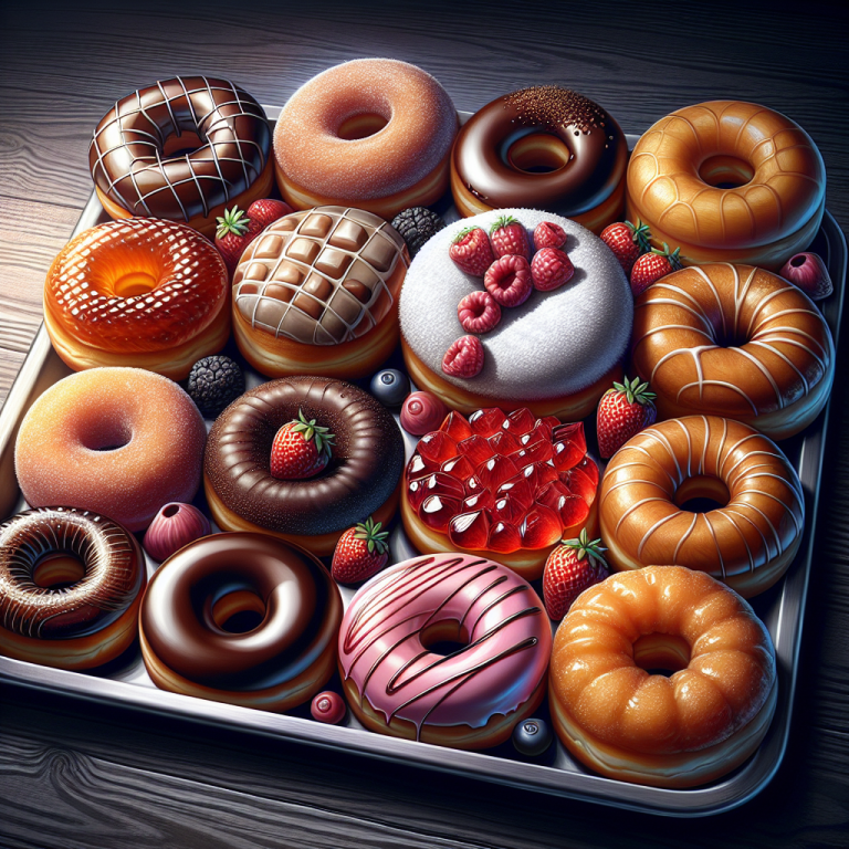 Krispy Kreme Donut Menu