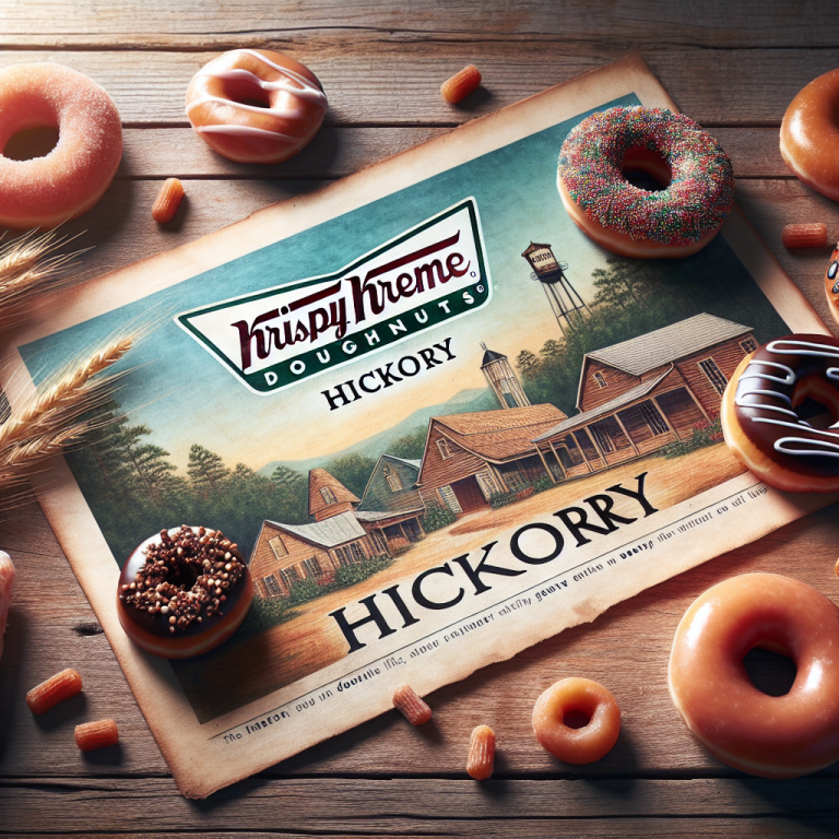 Krispy Kreme Hickory Menu