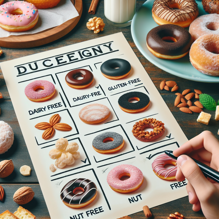 Krispy Kreme Allergen Menu