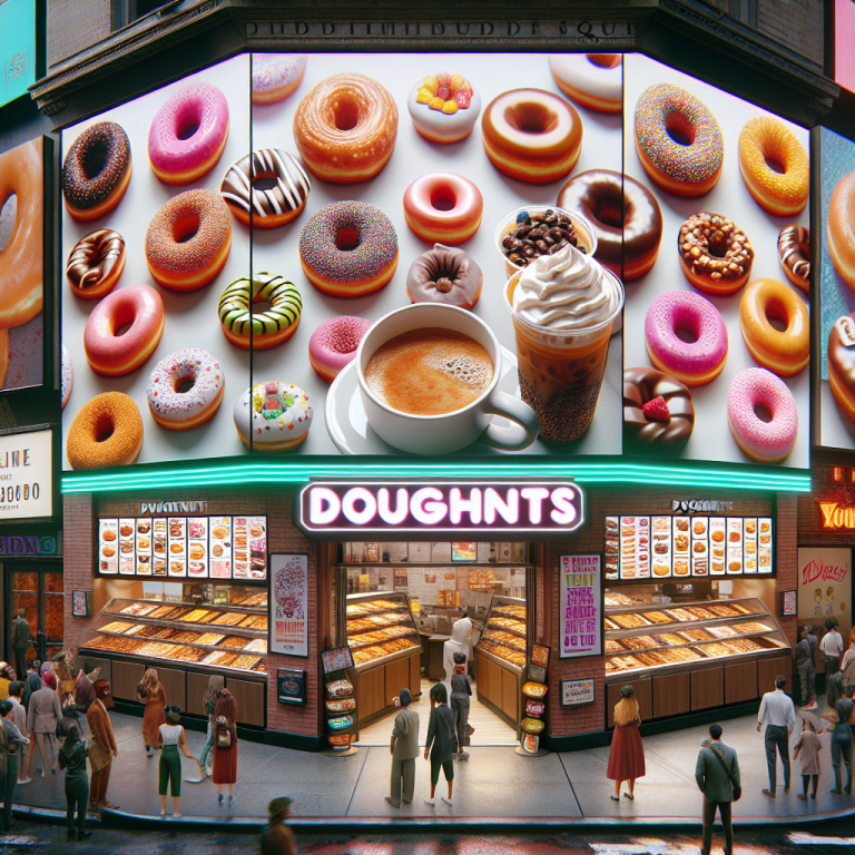 Krispy Kreme Times Square Menu