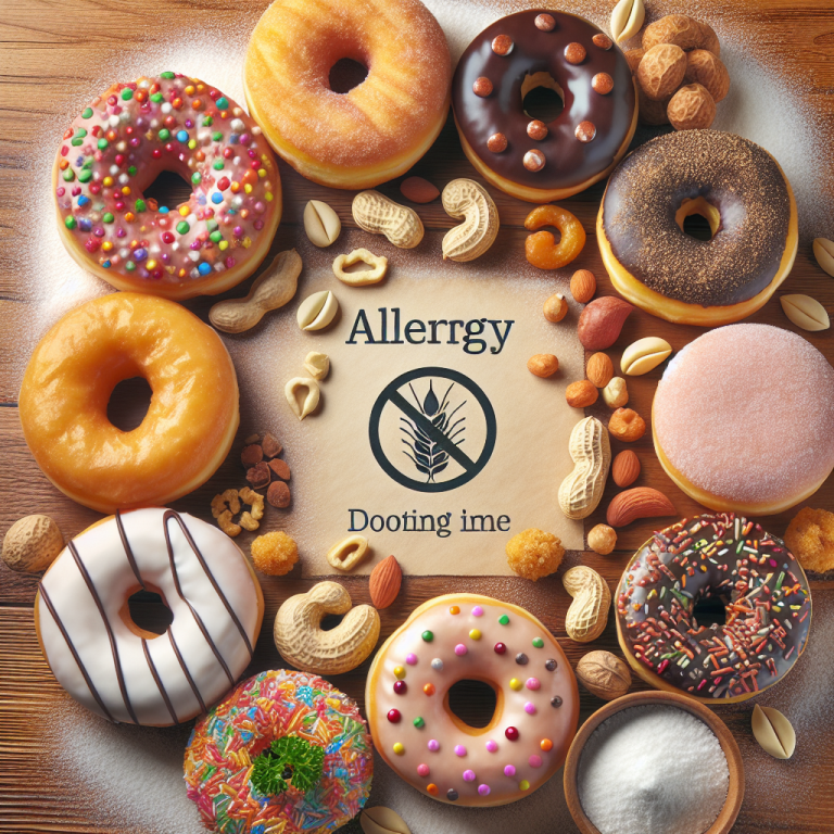 Krispy Kreme Allergy Menu