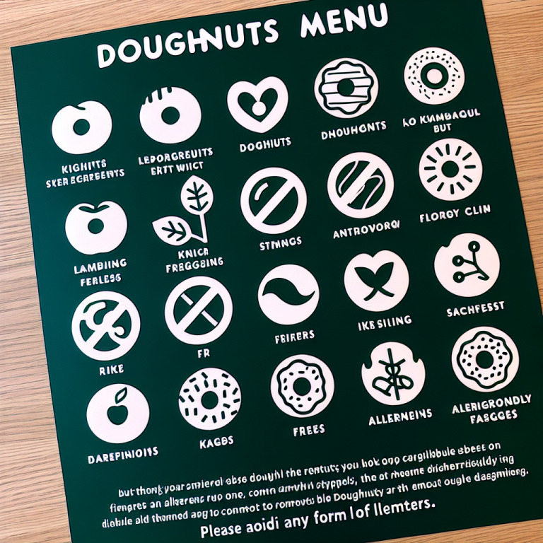 Krispy Kreme Allergen Menu Pdf