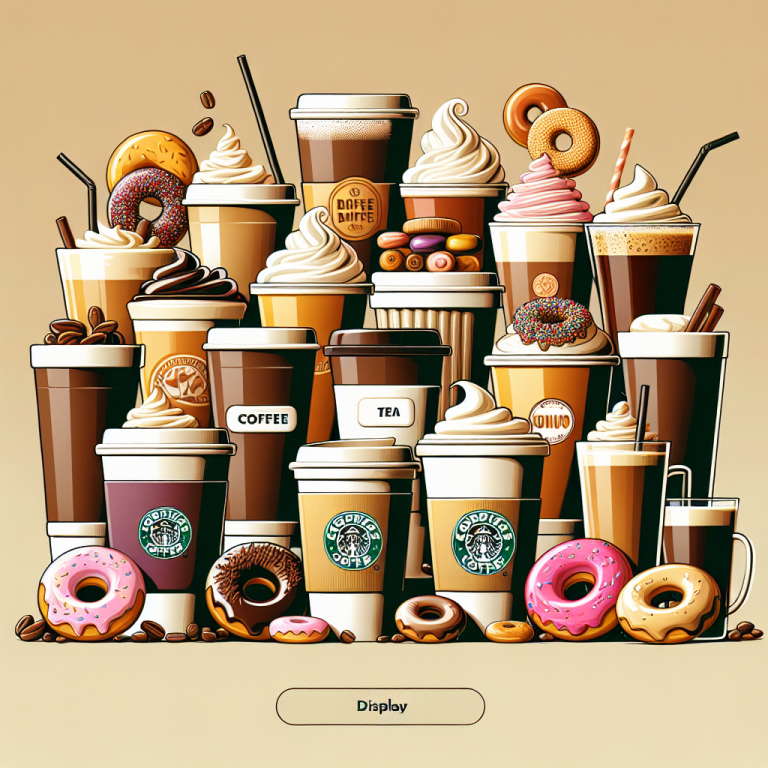 Krispy Kreme Menu Drinks