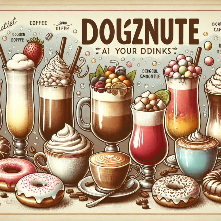 Krispy Kreme Drink Menu