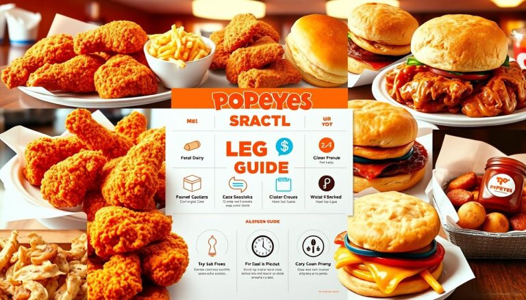 popeyes allergen menu