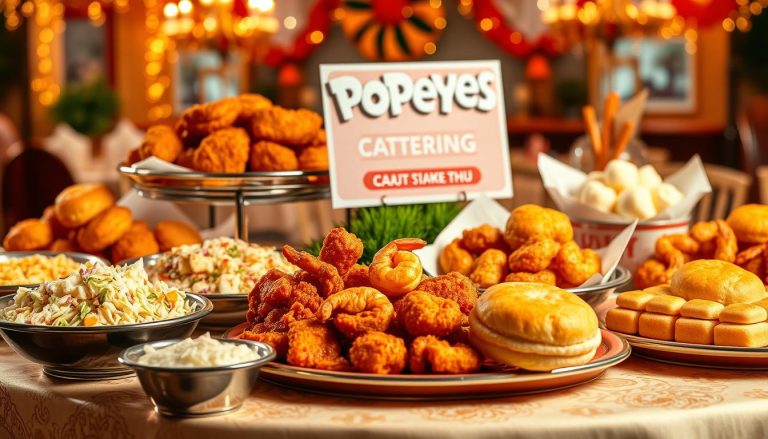 popeyes catering menu