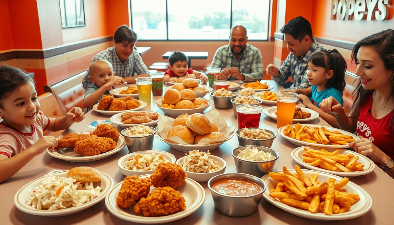 popeyes family menu