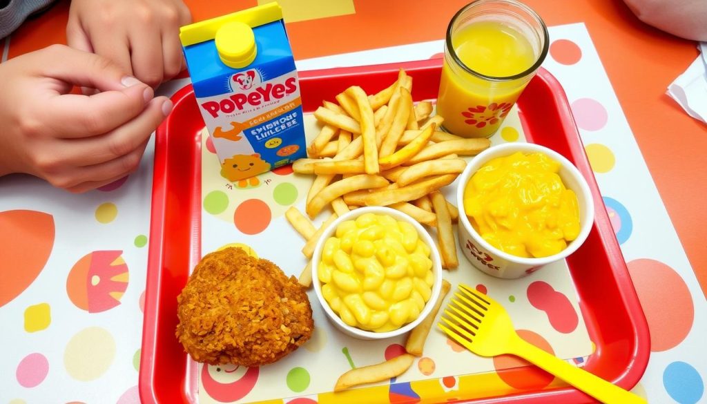 popeyes kids menu