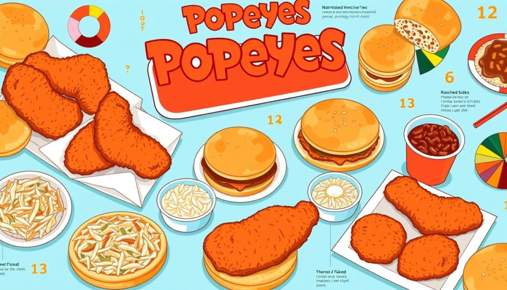 popeyes nutrition guide